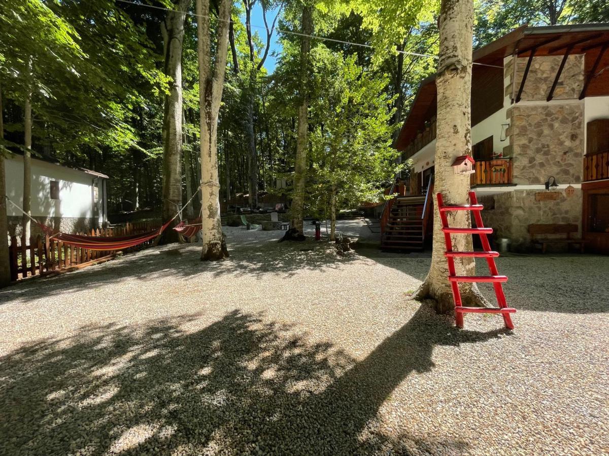 Chalet I Folletti Apartment อับบาเดียซานซัลวาตอเร ภายนอก รูปภาพ